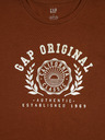 GAP Tričko s metalickým Logom GAP