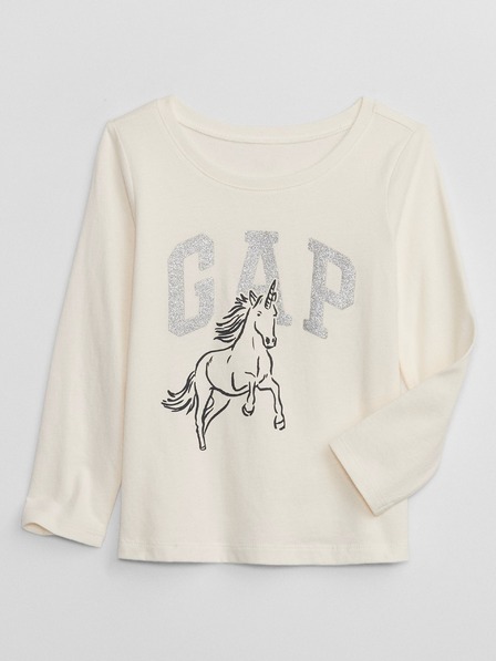 GAP Baby tričko s logom GAP
