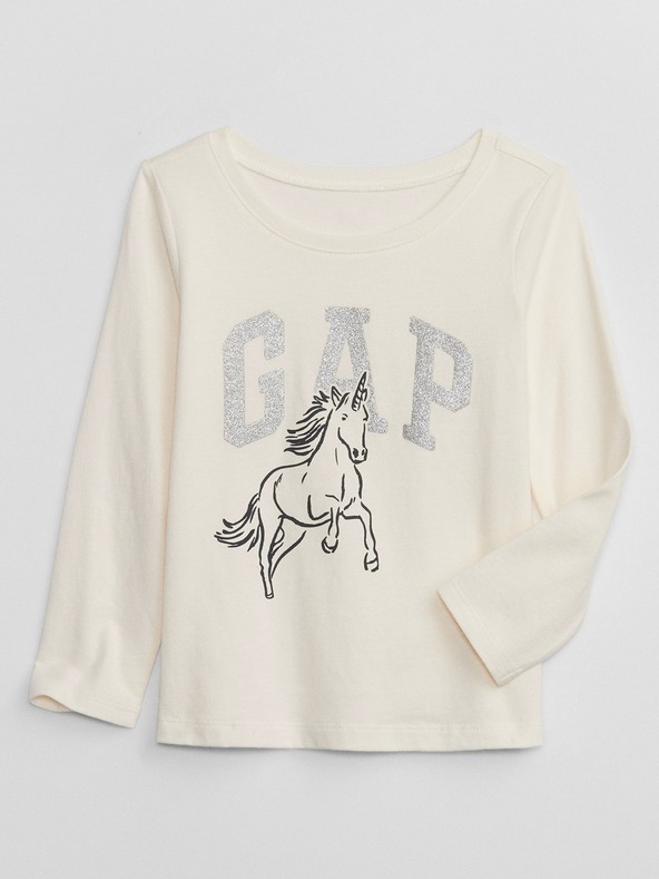 GAP Baby tričko s logom GAP