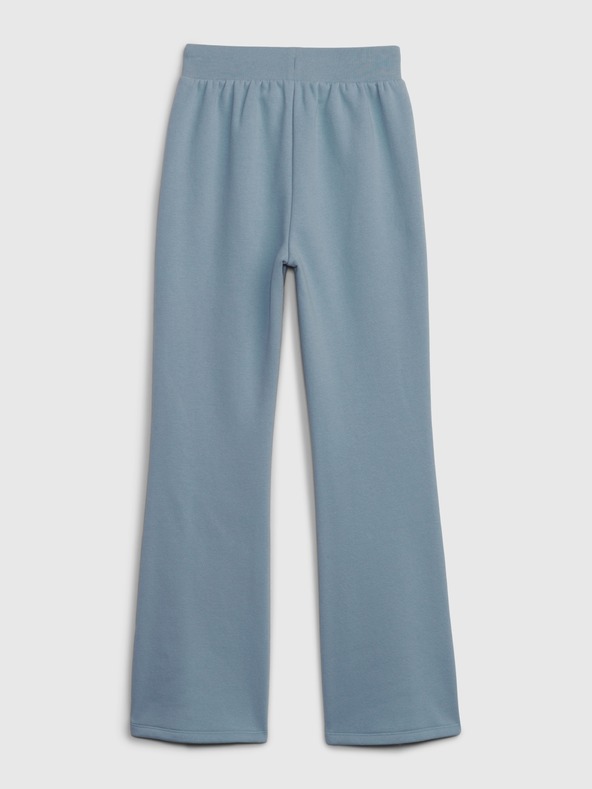 GAP Detské tepláky fleece logo army GAP