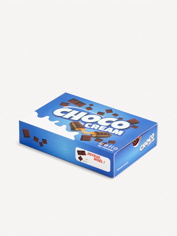 Celio Červené pánske vzorované boxerky Celio Choco