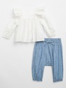 GAP Baby outfit blúzka a nohavice GAP