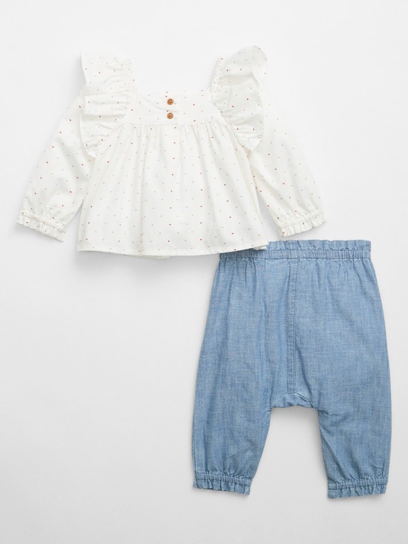 GAP Baby outfit blúzka a nohavice GAP