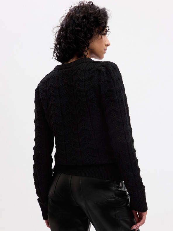 GAP Pletený sveter s prímesou vlny GAP