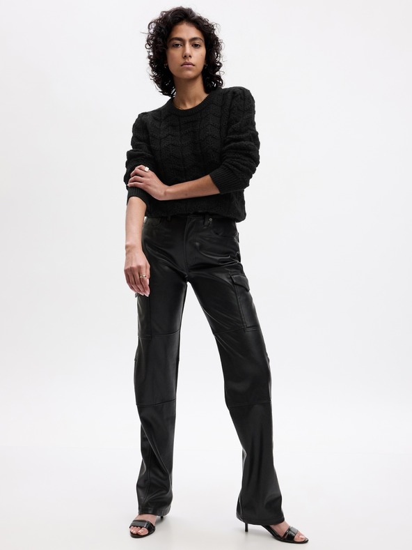 GAP Pletený sveter s prímesou vlny GAP