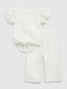 GAP Baby zamatový outfit GAP