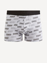 Celio Svetlošedé pánske vzorované boxerky Celio Fichill