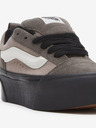 Vans Šedé dámske semišové tenisky VANS Knu Stack