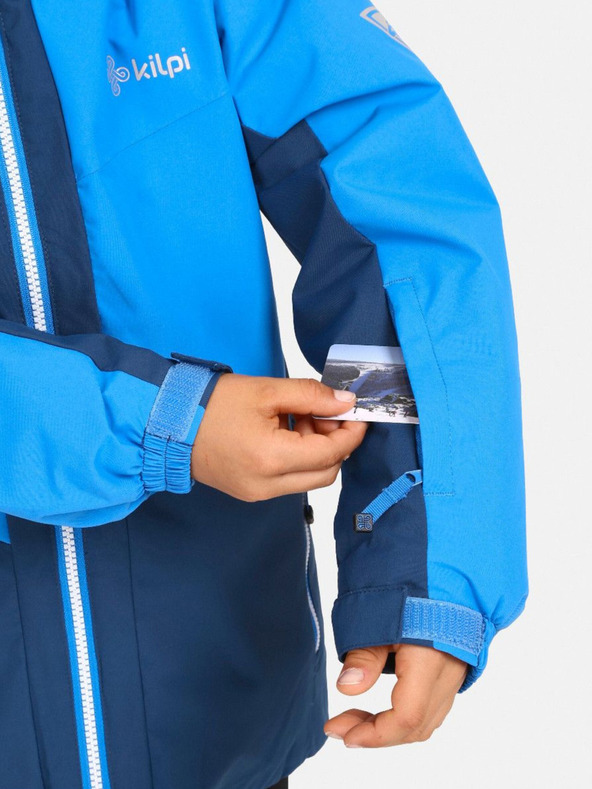 Kilpi Kilpi Ateni Modrá chlapčenská zimná lyžiarska bunda