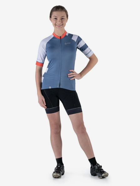 Kilpi Bielo-modrý dámsky cyklistický dres Kilpi Wild