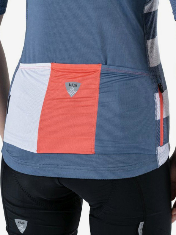 Kilpi Bielo-modrý dámsky cyklistický dres Kilpi Wild