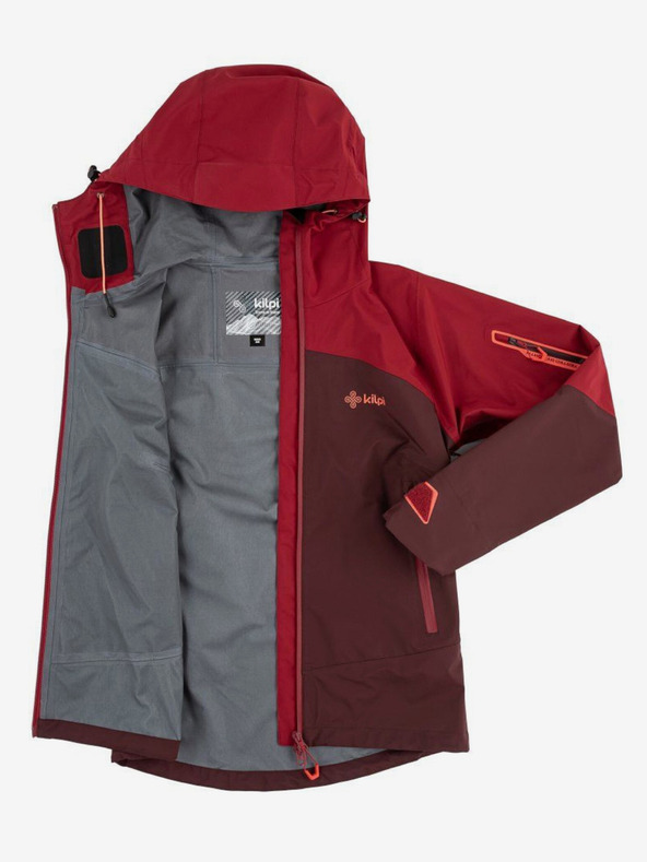 Kilpi Dámska bordová outdoorová bunda Kilpi Mamba