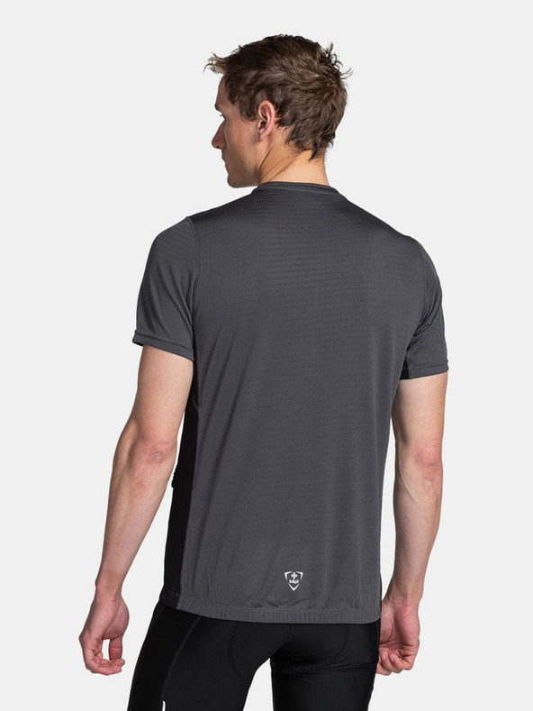 Kilpi Tmavosivé pánske cyklistické tričko Kilpi Meledo