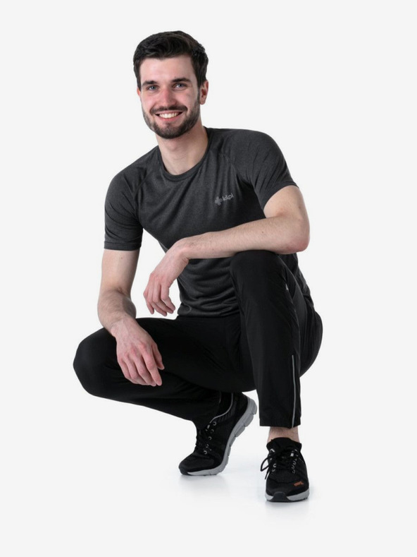 Kilpi Čierne pánske športové nohavice Kilpi Heyes