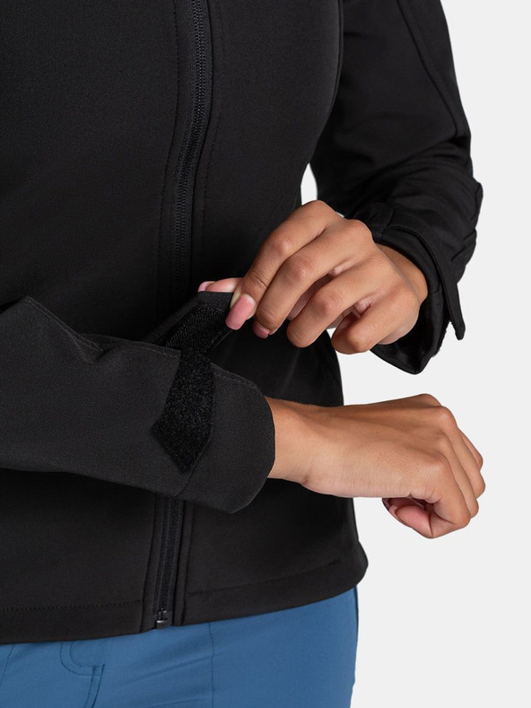 Kilpi Čierna dámska softshellová bunda Kilpi Rawia