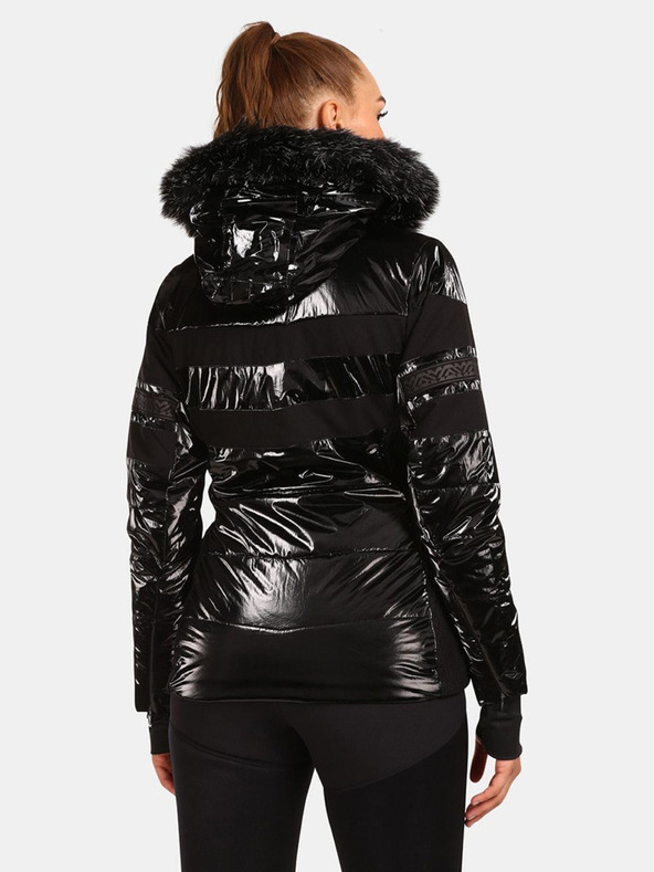 Kilpi Čierna dámska lyžiarska bunda Kilpi Dalila