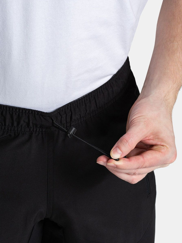 Kilpi Čierne pánske outdoorové nohavice Kilpi Arandi-M