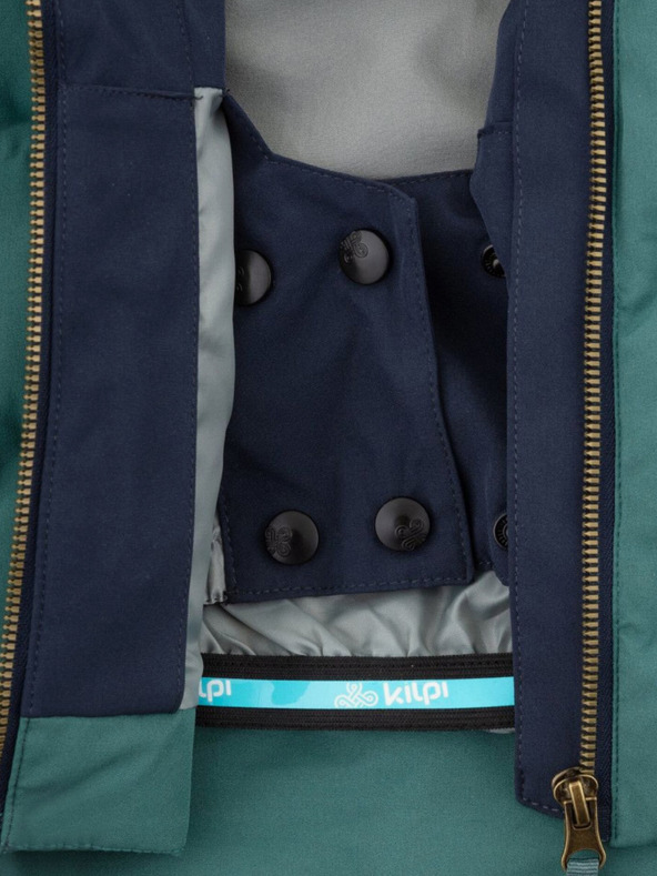 Kilpi Tmavozelená chlapčenská zimná bunda Kilpi TEDDY-JB