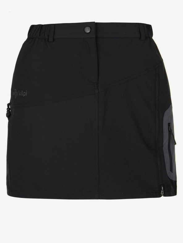 Kilpi Čierna dámska outdoorová sukňa Kilpi Ana
