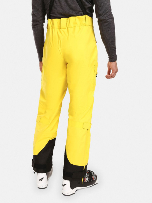 Kilpi Žlté pánske zimné športové nohavice Kilpi Lazzaro