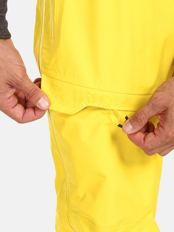 Kilpi Žlté pánske zimné športové nohavice Kilpi Lazzaro