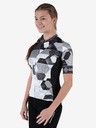 Kilpi Čiernobiely dámsky cyklistický dres Kilpi Adamello-W