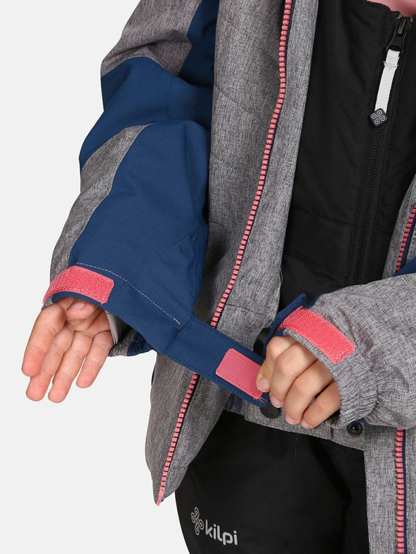 Kilpi Modro-šedá dievčenská lyžiarska bunda Kilpi Alisia