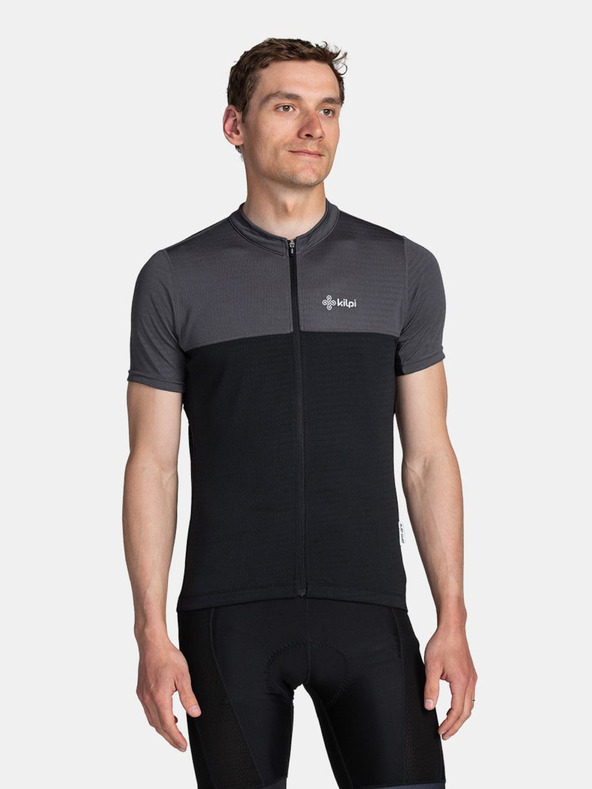 Kilpi Čierny pánsky cyklistický dres Kilpi Lauben