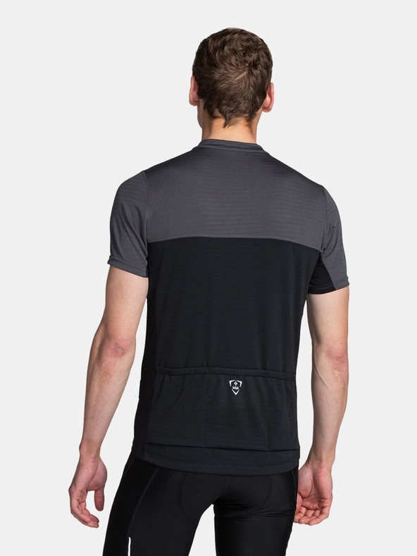 Kilpi Čierny pánsky cyklistický dres Kilpi Lauben