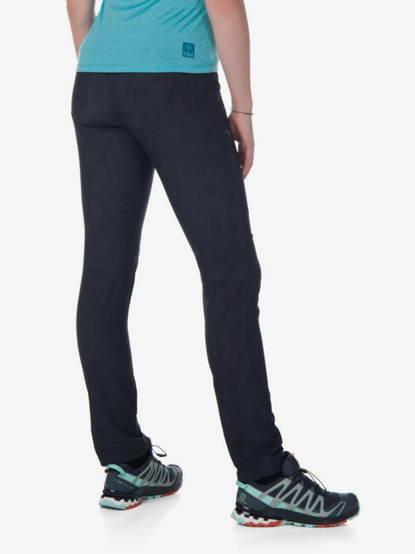 Kilpi Tmavosivé dámske outdoorové nohavice Kilpi Mimicri