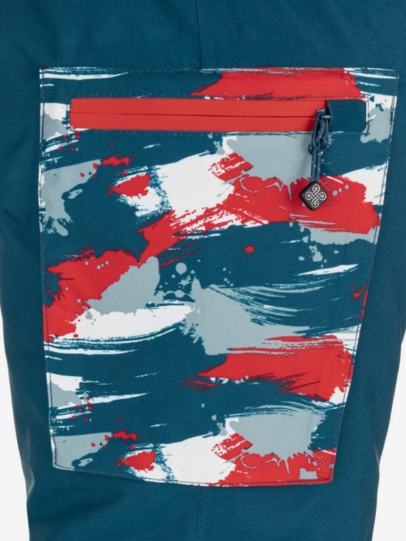 Kilpi Oranžovo-modrá chlapčenská lyžiarska kombinéza Kilpi Pontino