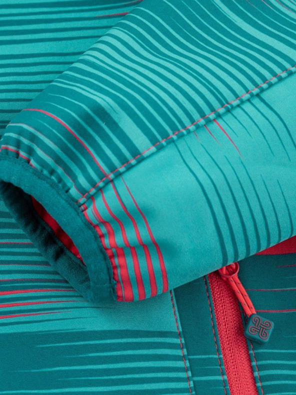 Kilpi Tyrkysová dievčenská softshellová bunda Kilpi RAVIA