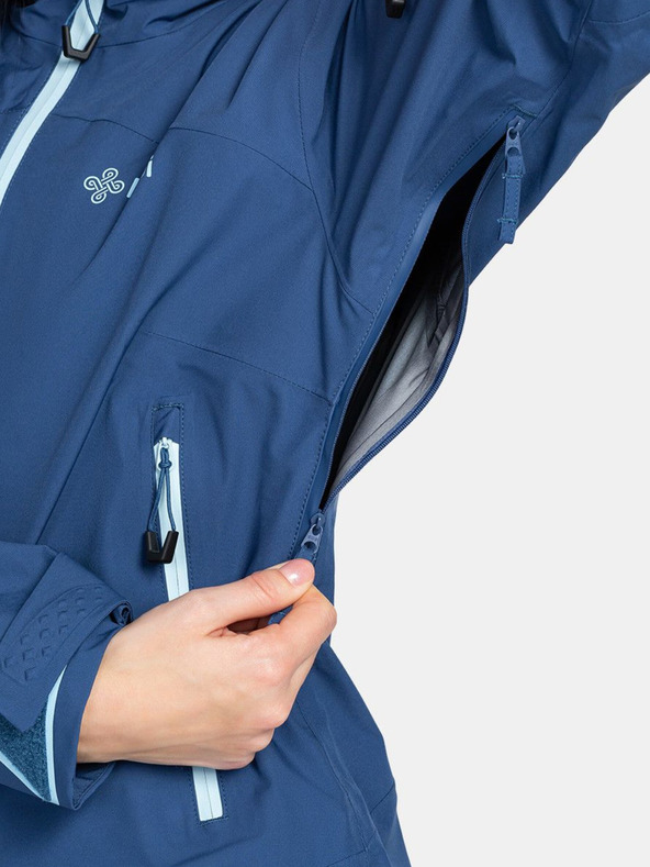 Kilpi Tmavomodrá dámska nepremokavá bunda Kilpi Mamba