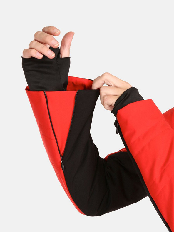 Kilpi Kilpi Carrie Červená dámska zimná lyžiarska bunda