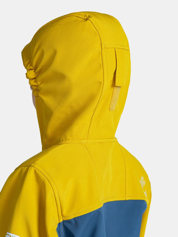 Kilpi Žlto-modrá chlapčenská softshellová bunda Kilpi Ravio