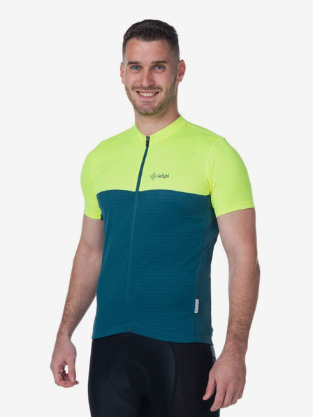 Kilpi Kilpi Lauben Zeleno-béžový pánsky cyklistický dres