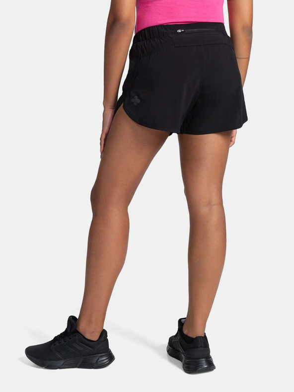 Kilpi Čierne dámske športové šortky Kilpi Lapina