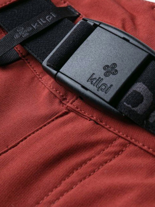 Kilpi Červené pánske športové šortky Kilpi Joseph