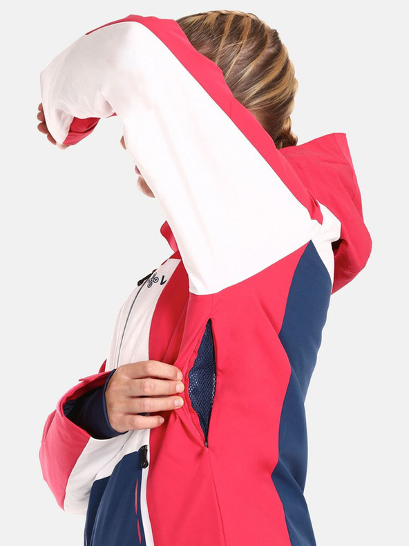 Kilpi Bielo-koralová dámska zimná bunda Kilpi Valera-W