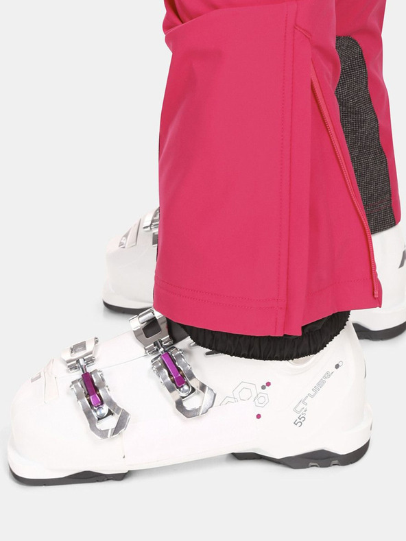 Kilpi Tmavoružové dámske lyžiarske nohavice Kilpi RHEA-W