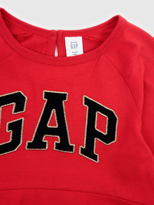 GAP Baby šaty s logom GAP