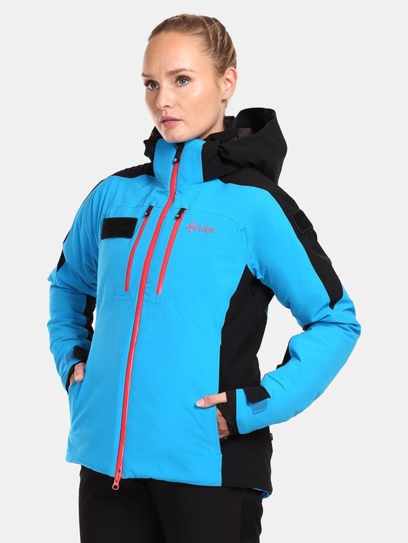 Kilpi Čierno-modrá dámska lyžiarska bunda Kilpi DEXEN-W