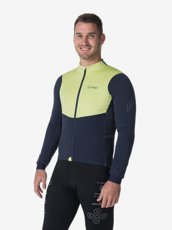 Kilpi Zeleno-modrý pánsky cyklistický dres Kilpi Moveto