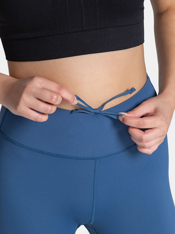 Kilpi Modré dámske trojštvrťové športové legíny Kilpi AMIRA