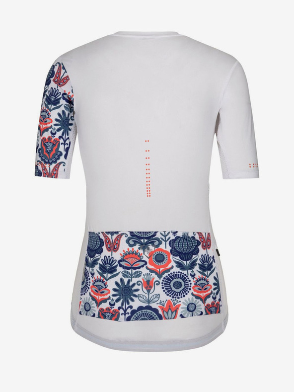 Kilpi Modro-biely dámsky kvetovaný cyklistický dres Kilpi ORETI