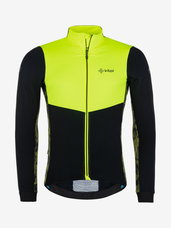 Kilpi Žlto-čierny pánsky cyklistický dres Kilpi Moveto