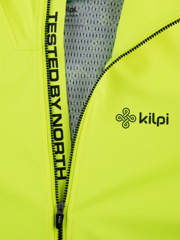 Kilpi Žlto-čierny pánsky cyklistický dres Kilpi Moveto