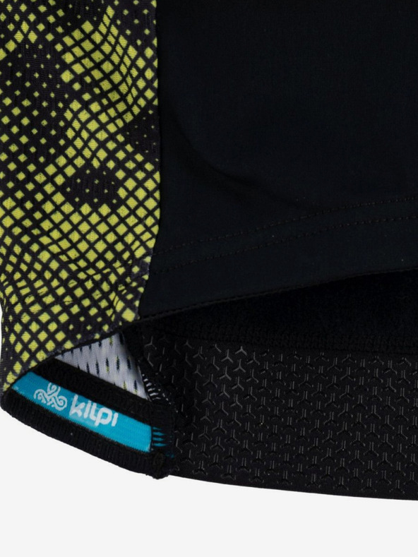 Kilpi Žlto-čierny pánsky cyklistický dres Kilpi Moveto