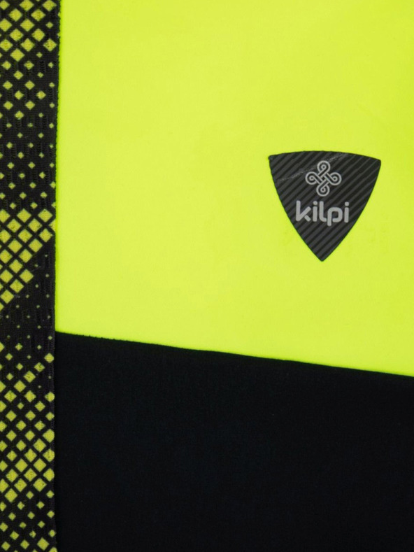 Kilpi Žlto-čierny pánsky cyklistický dres Kilpi Moveto
