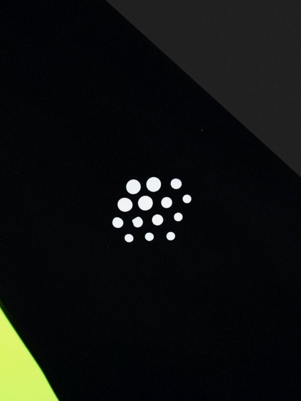 Kilpi Žlto-čierny pánsky cyklistický dres Kilpi Moveto